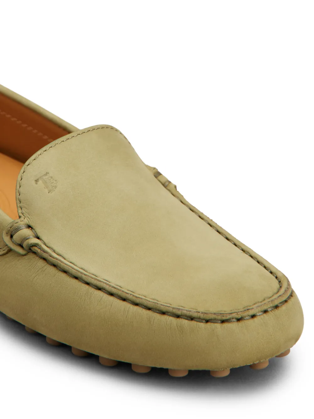 Tod's Gommino leather loafers Beige
