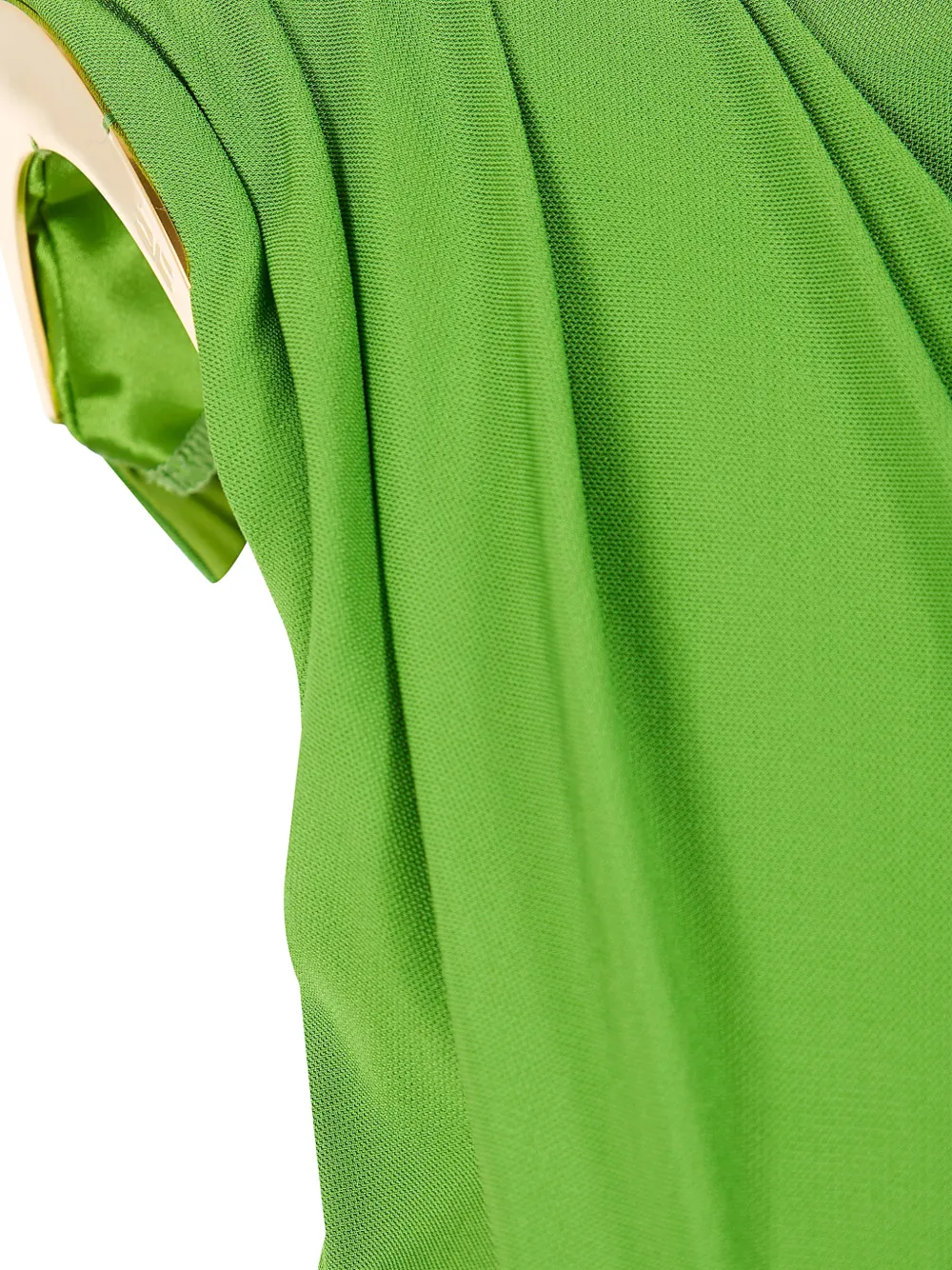 Elisabetta Franchi Asymmetrische jurk Groen