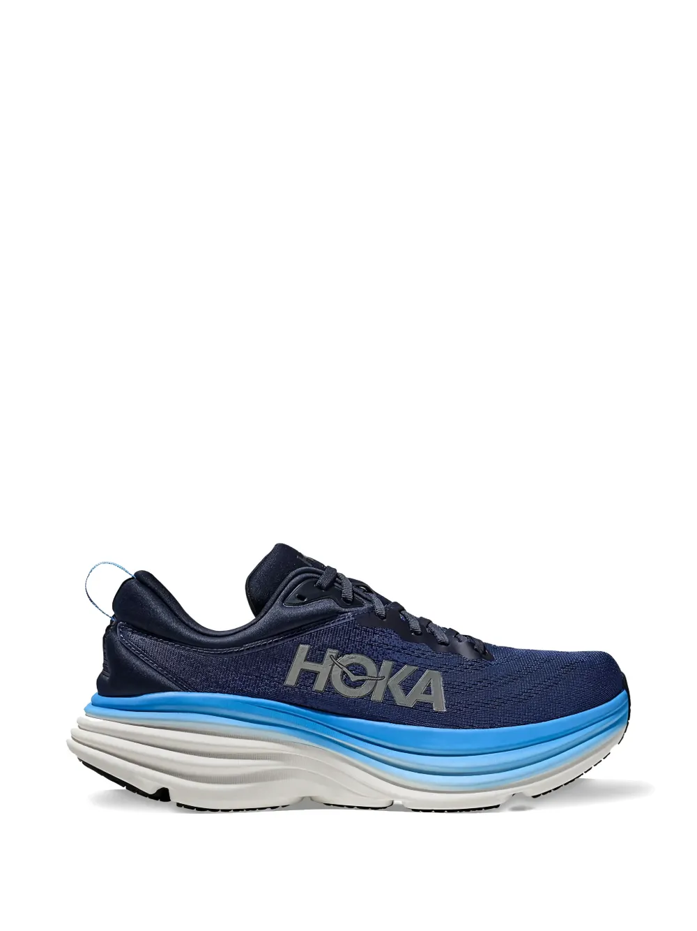 HOKA Bondi 8 low-top sneakers Blauw