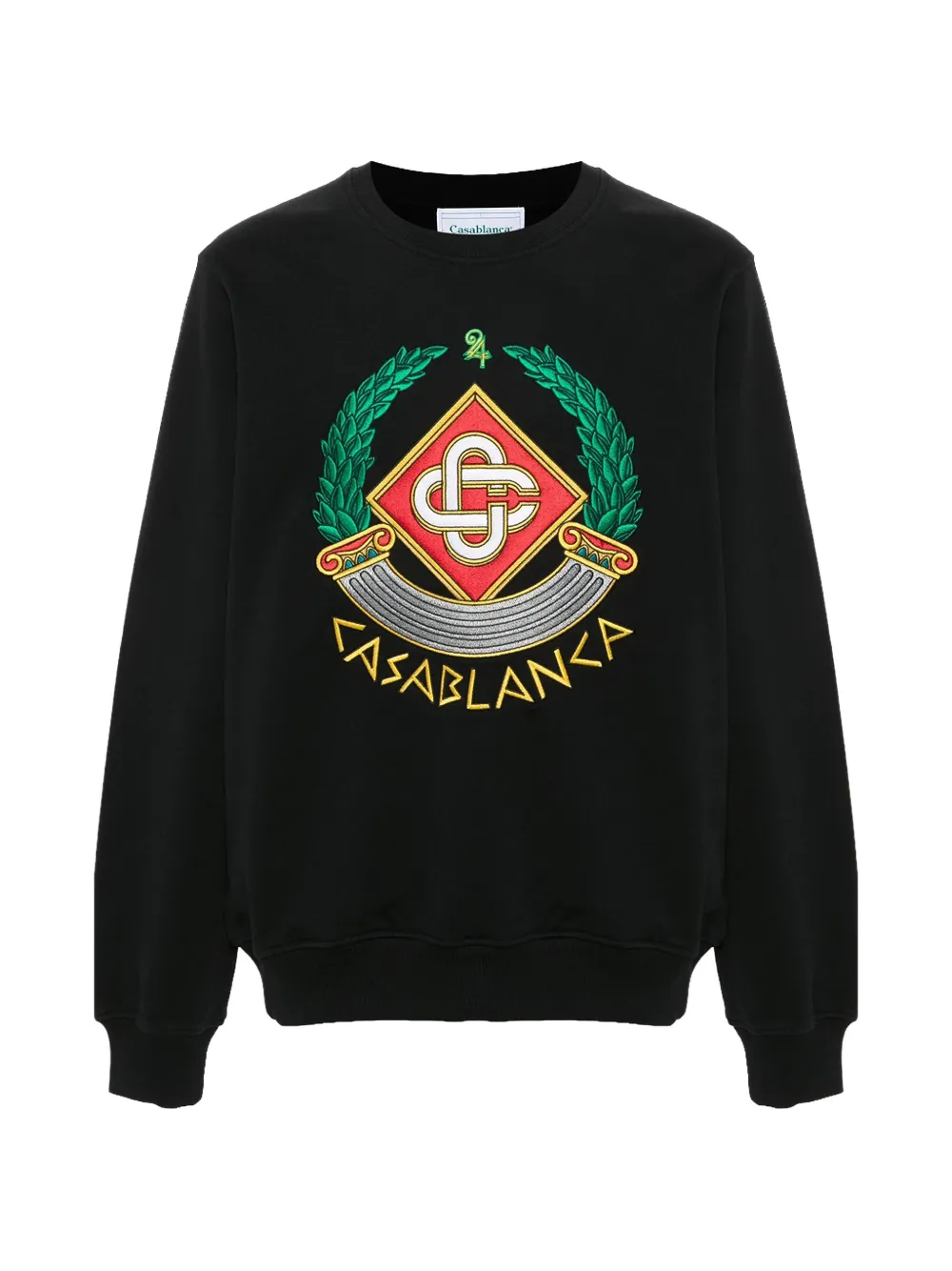 Casablanca logo-detail sweatshirt - Nero