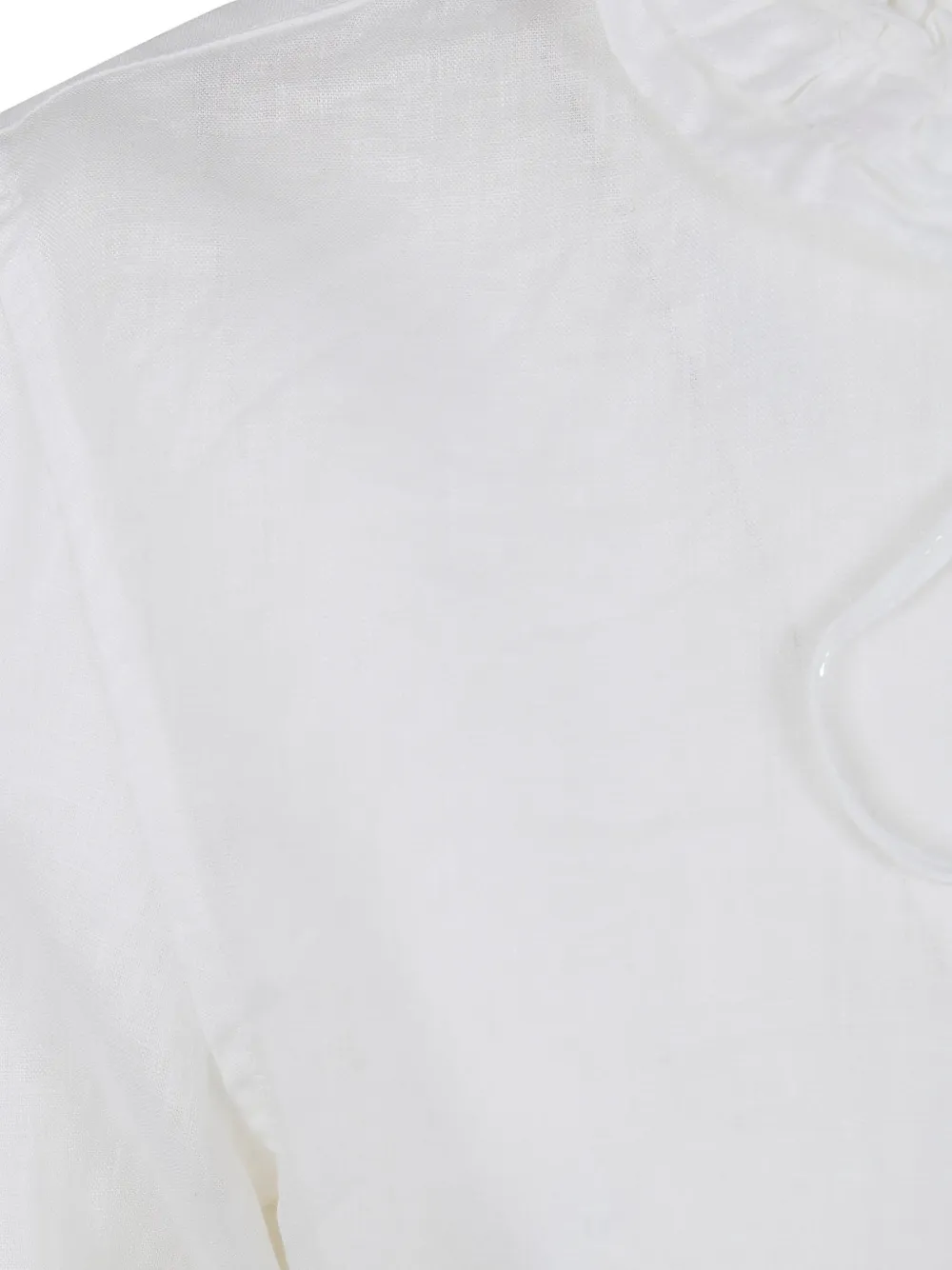  Aspesi Camicia Con Ruches - Bianco 