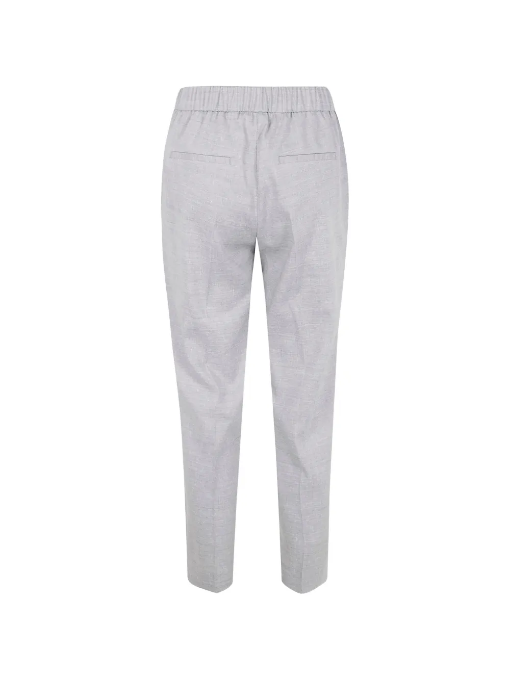 Peserico Broek met elastische taille Grijs