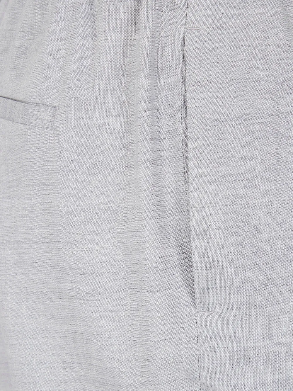 Peserico Broek met elastische taille Grijs