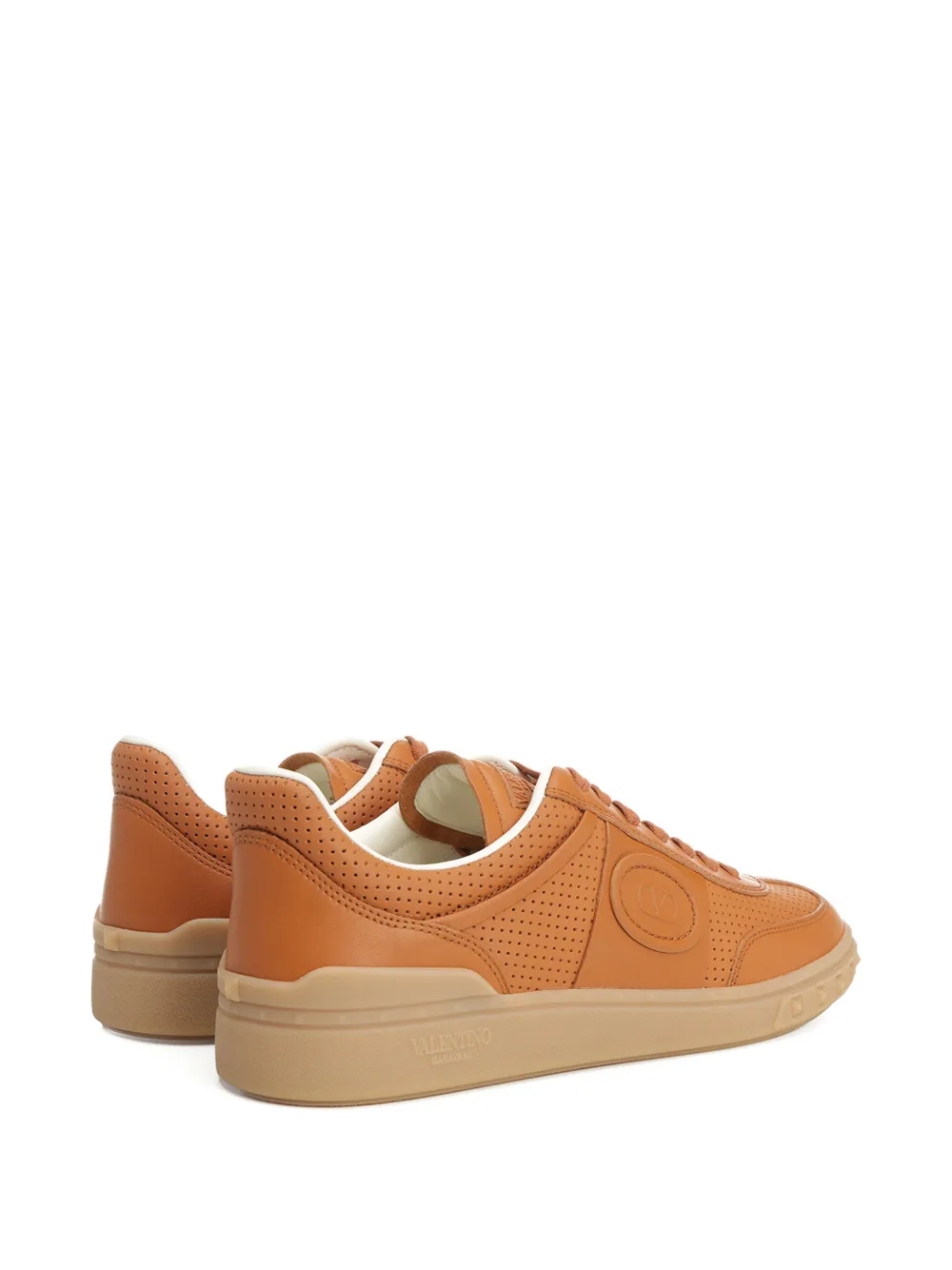 Valentino Garavani Upvillage perforated studs sneakers Bruin