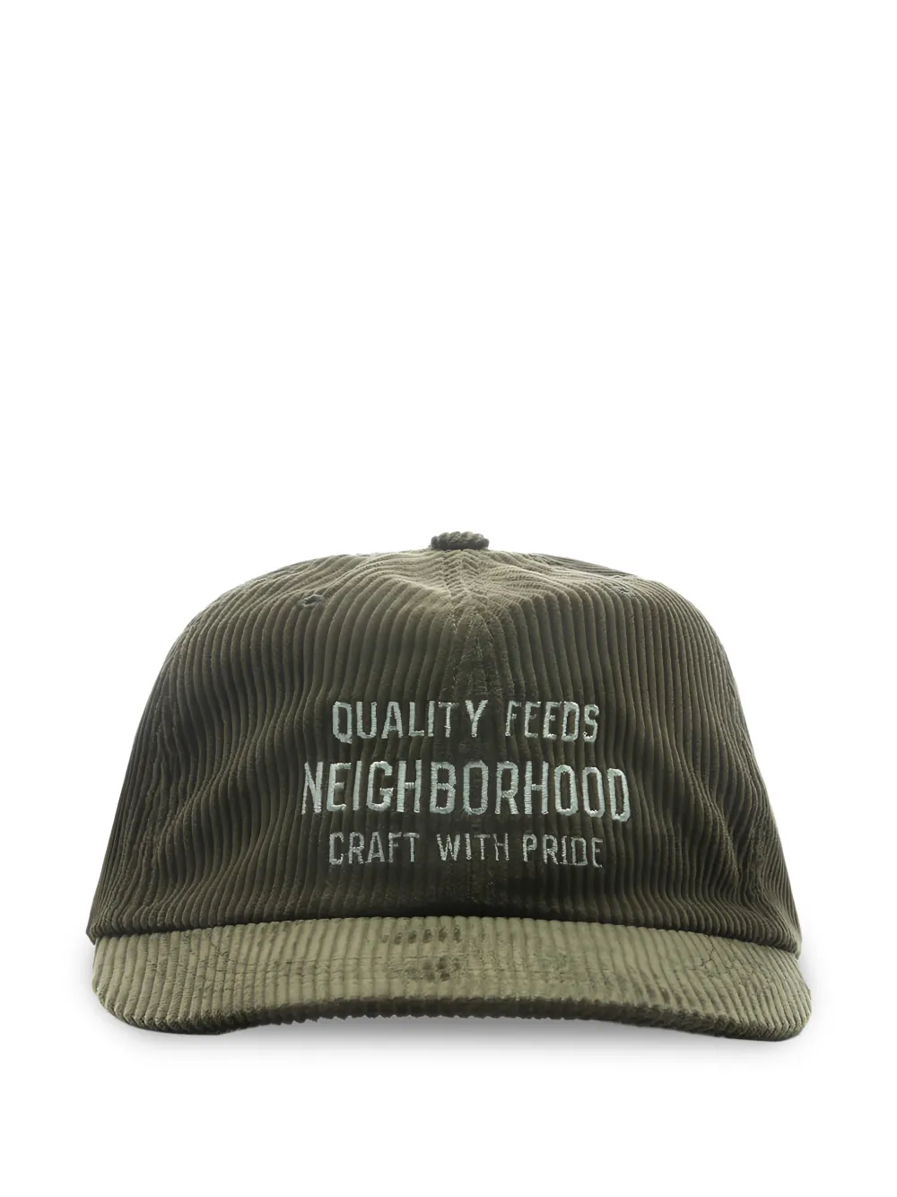 Neighborhood Dad corduroy cap - Verde