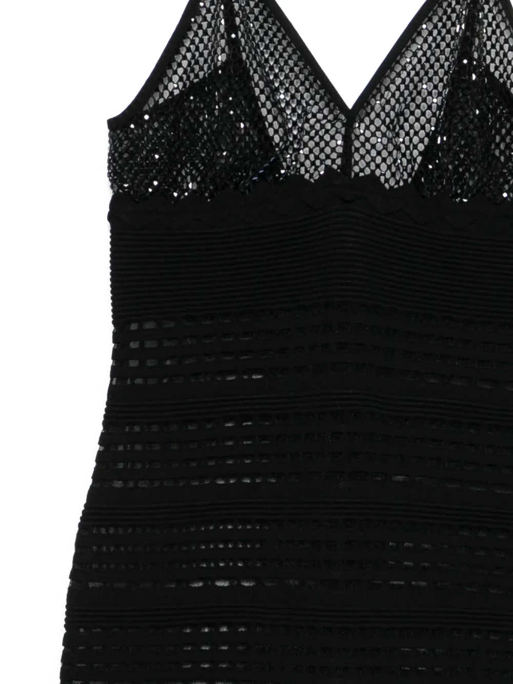 Sequin V-Neck Dress