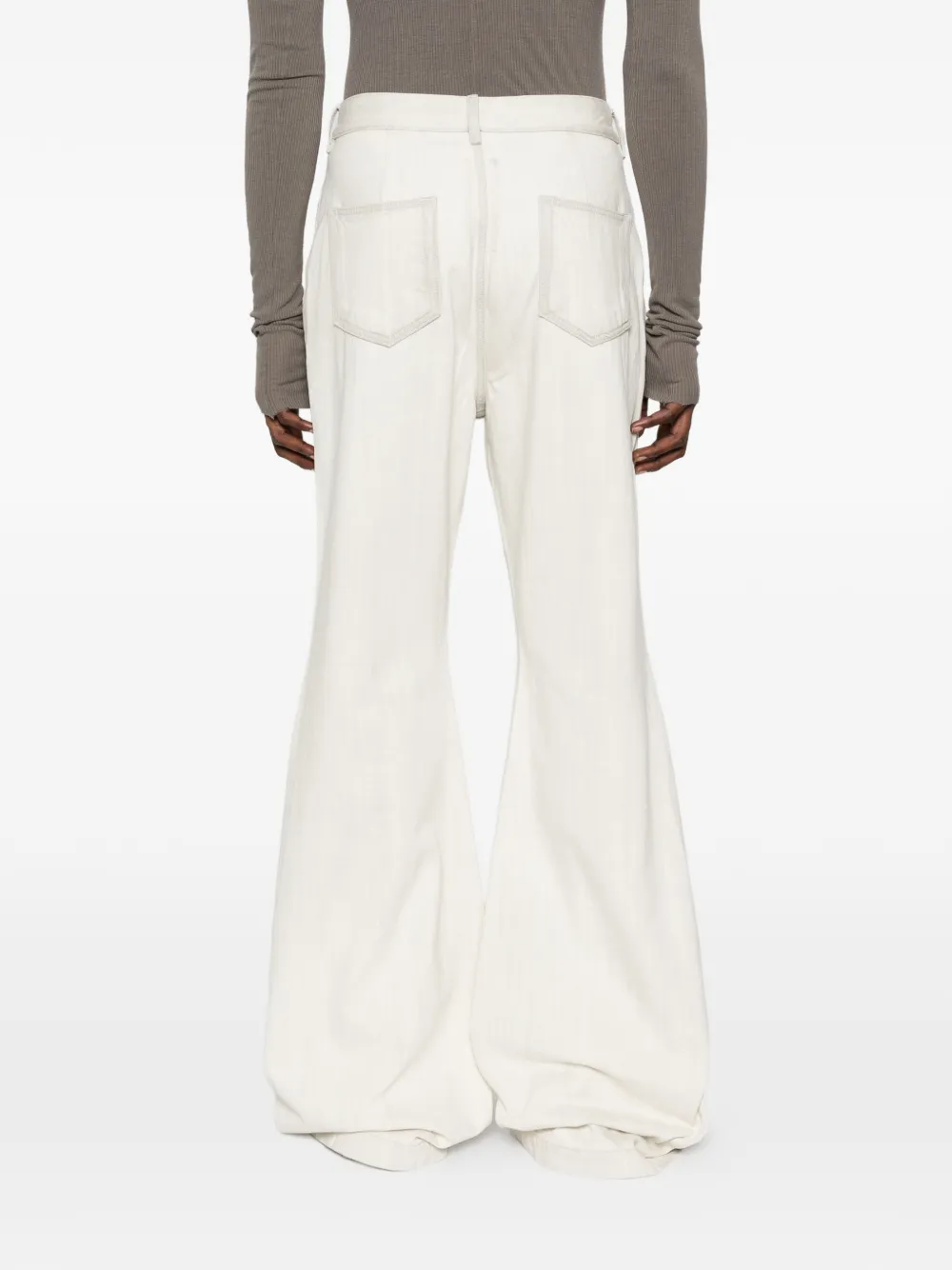 Rick Owens DRKSHDW Bolan denim bootcut jeans Beige