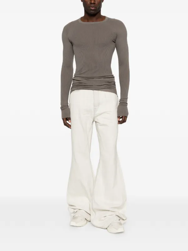 Rick Owens DRKSHDW Bolan Bootcut Denim Jeans | Neutrals | FARFETCH