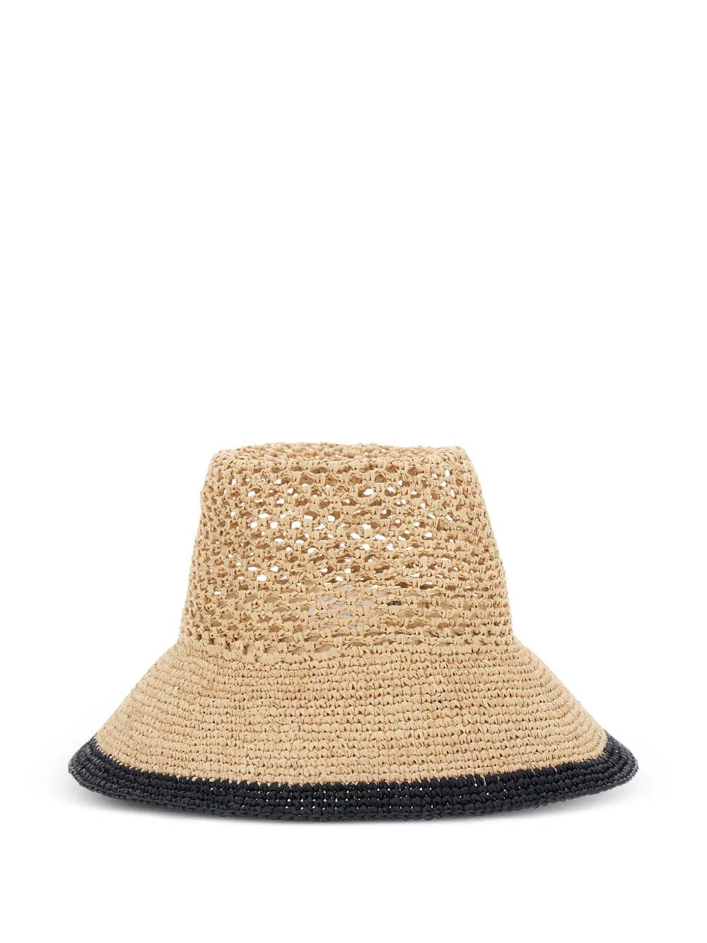 Semicouture woven bucket hat - Toni neutri