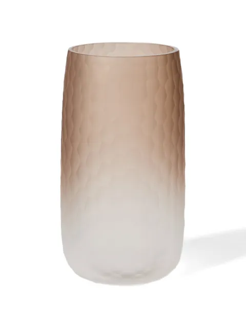 Brunello Cucinelli hammered Murano glass vase
