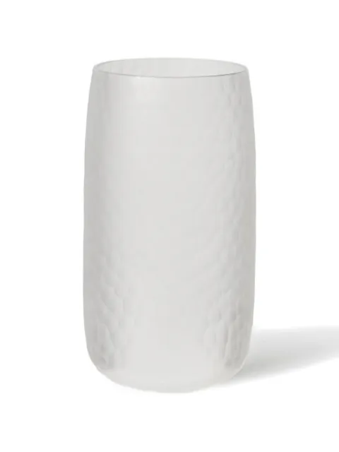 Brunello Cucinelli hammered Murano glass vase