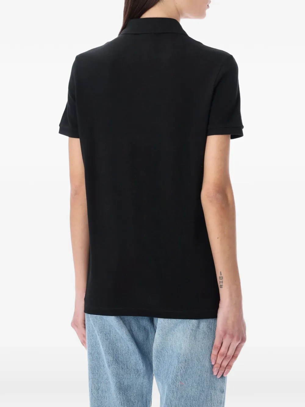  Lacoste Black Polo Top 