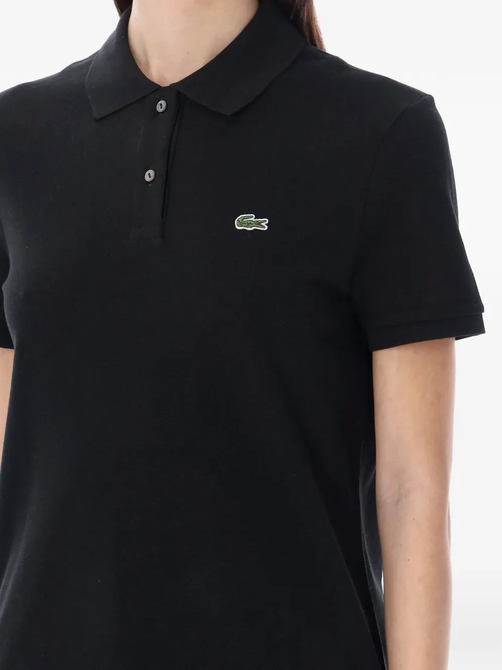  Lacoste Black Polo Top 