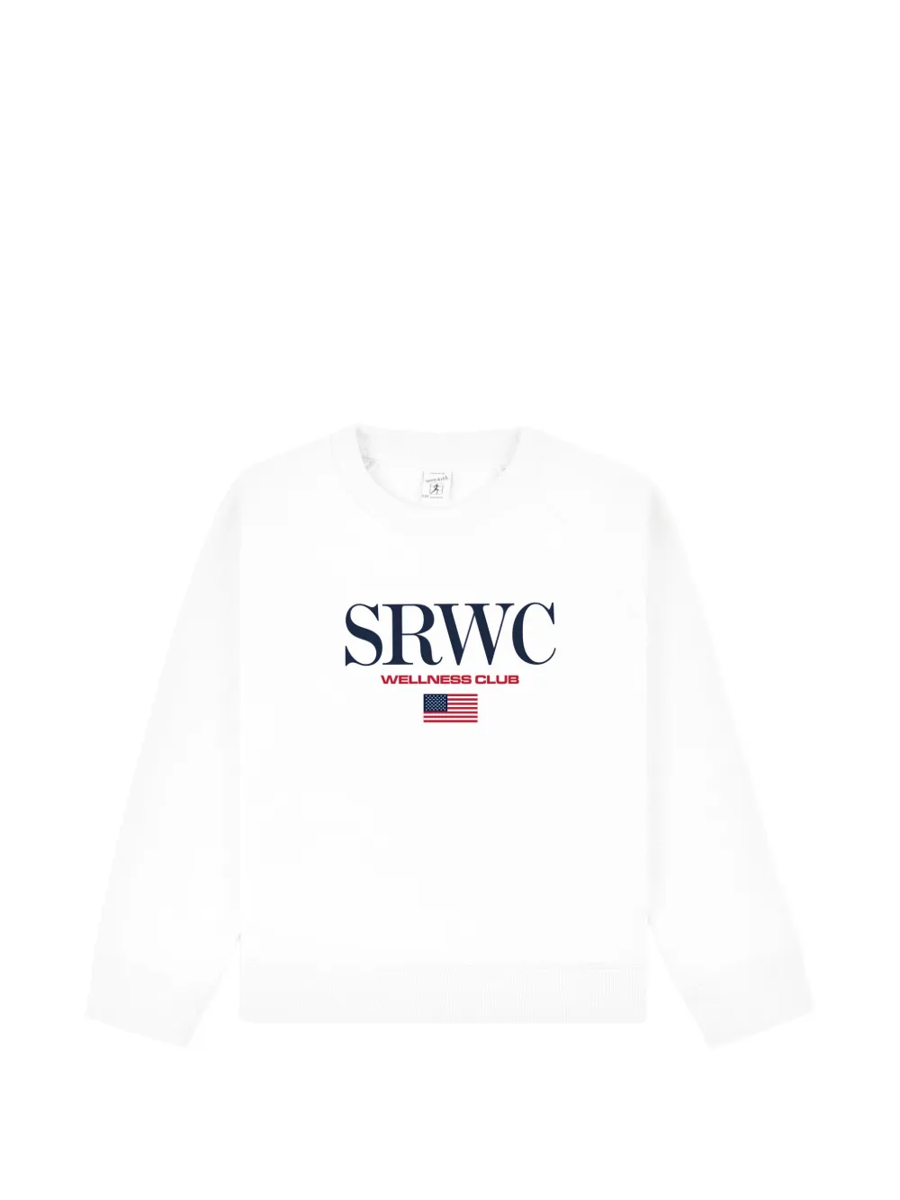 SPORTY & RICH KIDS srwc print top - Bianco