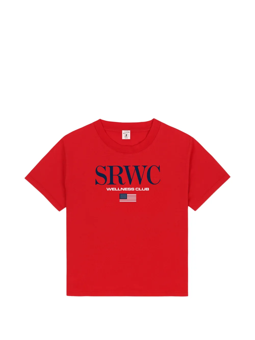 SPORTY & RICH KIDS short sleeve T-shirt - Rosso