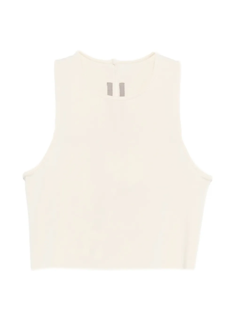 Rick Owens cropped tank top - Toni neutri