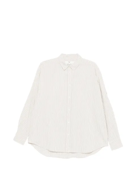Aiayu striped long-sleeve shirt