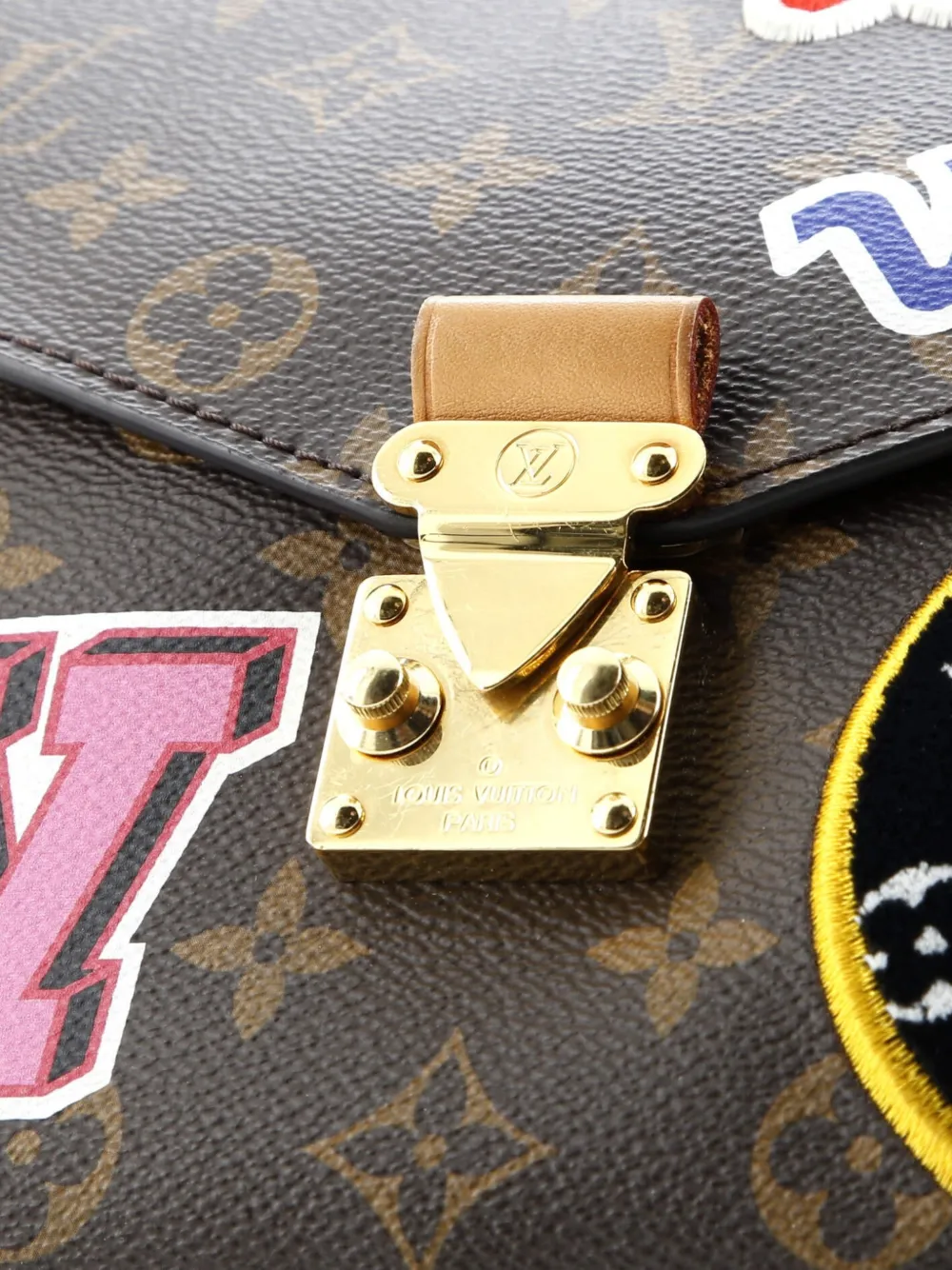 Pochette Metis Limited Edition Patches Monogram Canvas Crossbody Bag