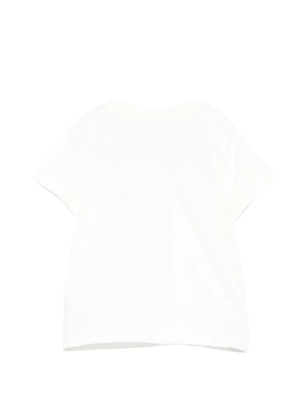 Moschino Kids T-shirt met grafische teddyprint Wit
