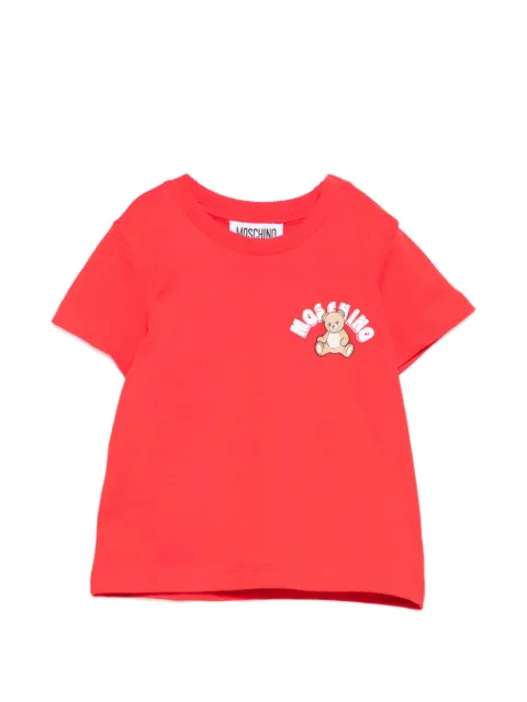 Moschino Kids teddy-logo T-shirt