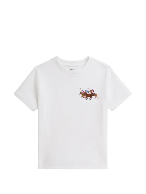 POLO RALPH LAUREN KIDS embroidered T-shirt
