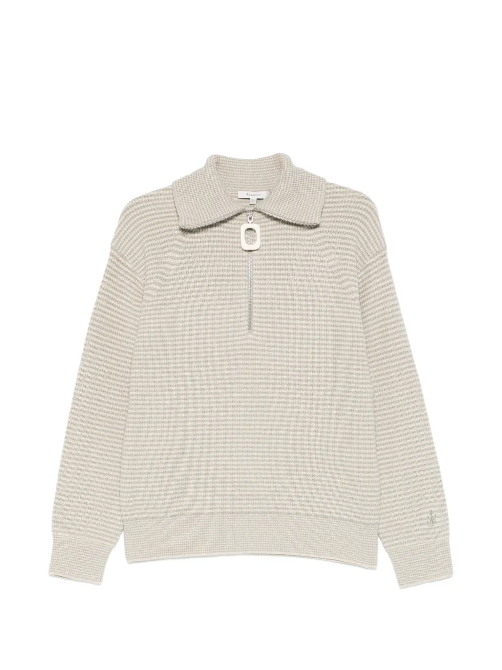 JW Anderson half-zip sweater - Toni neutri