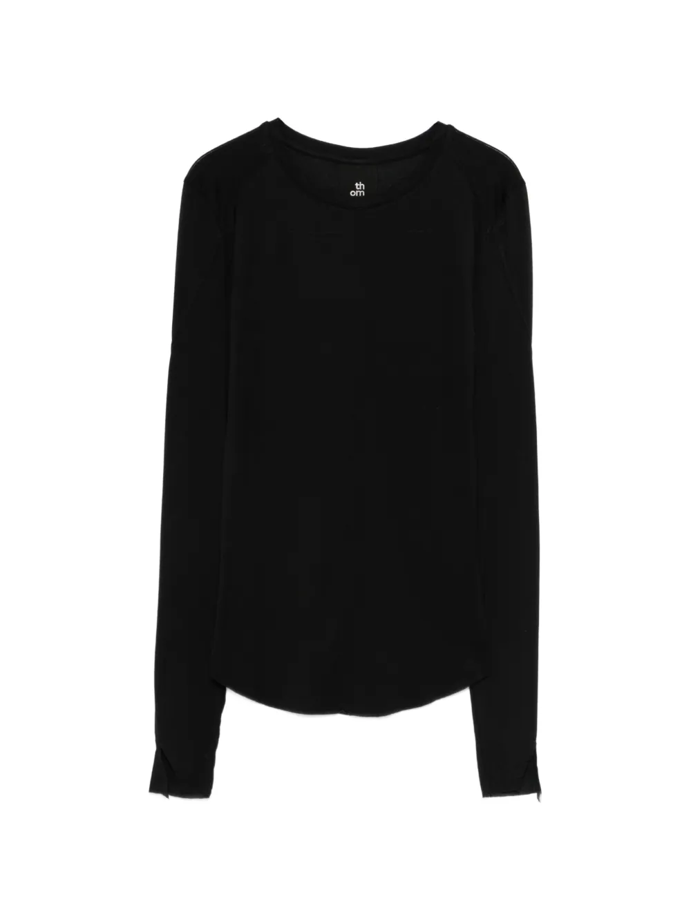Thom Krom long-sleeve T-shirt - Nero