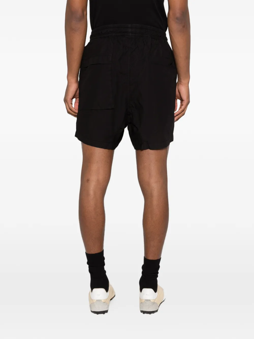 Thom Krom Shorts met meerdere zakken en trekkoord Zwart