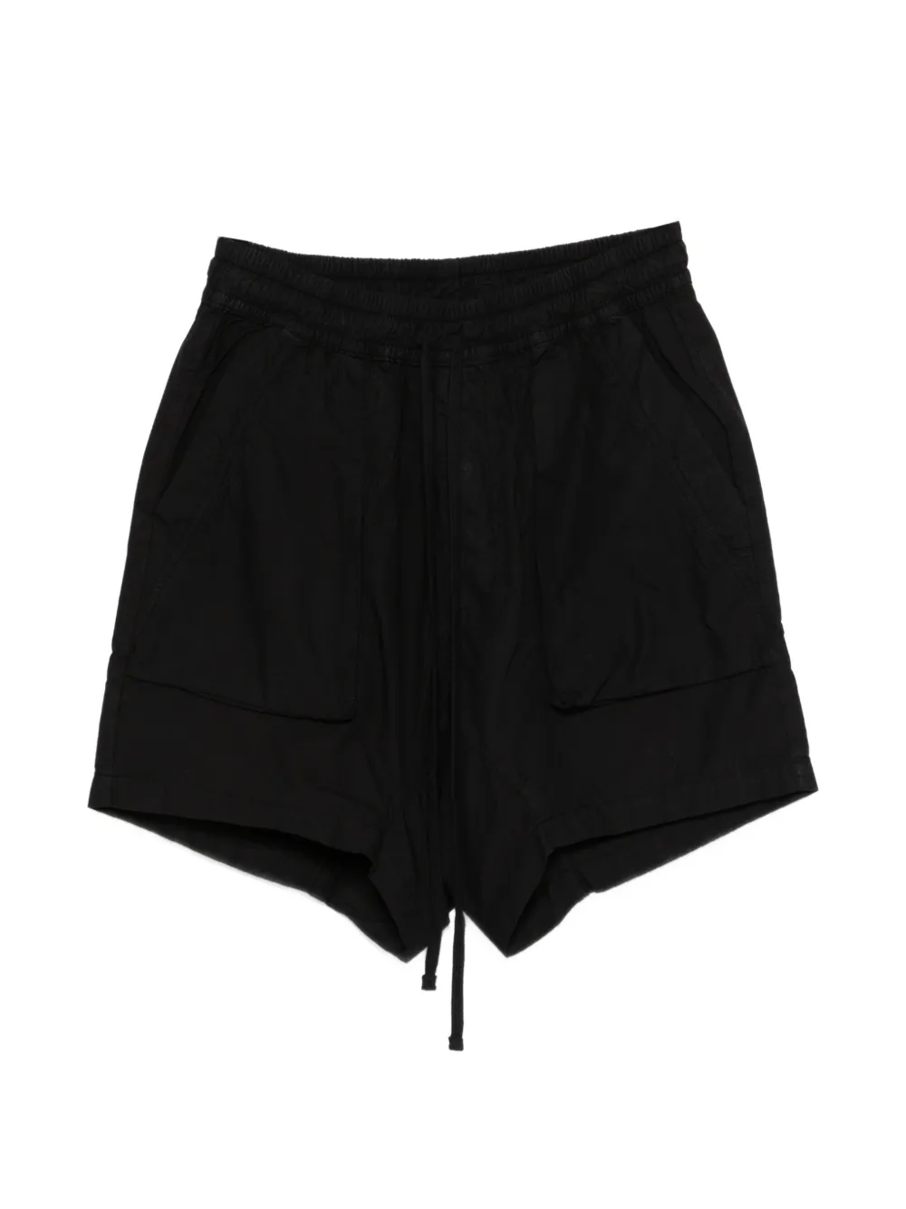 Thom Krom drawstring multiple-pocket shorts - Nero
