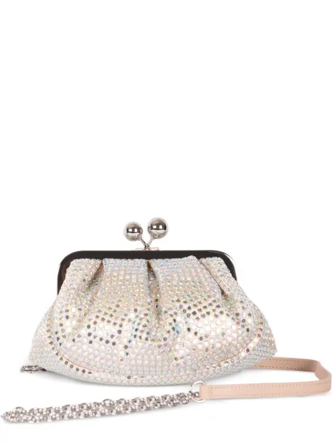 Weekend Max Mara Small Pasticcino embellished kisslock clutch bag