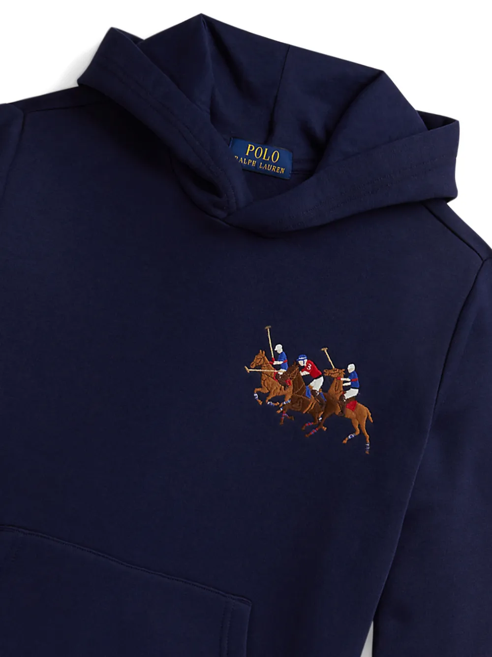 POLO RALPH LAUREN KIDS Hoodie met borduurwerk Blauw