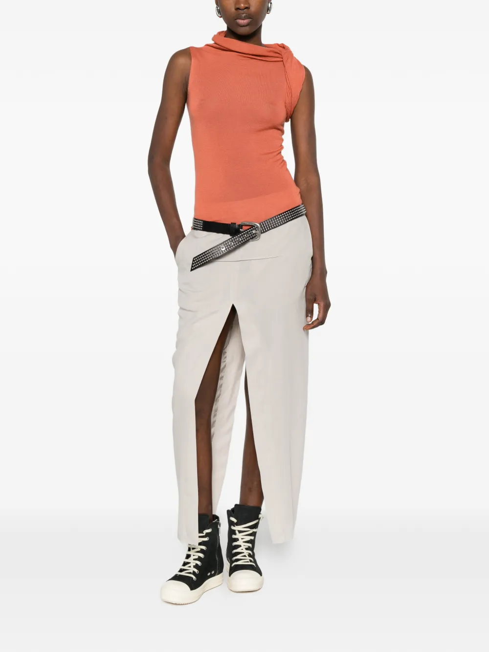  Rick Owens Twist Top - Orange 