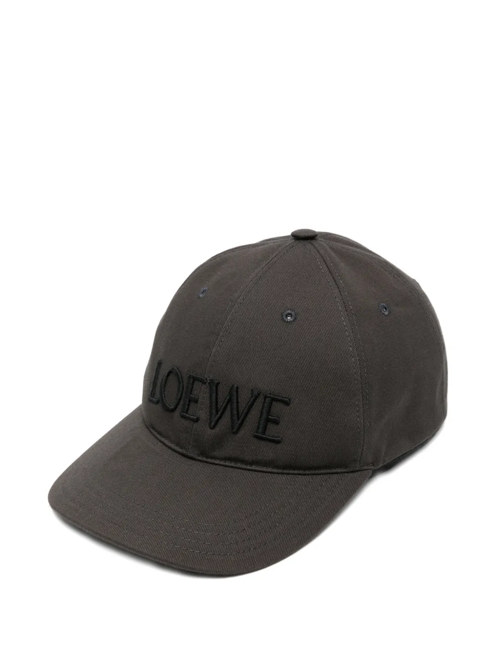 LOEWE x Louis Wain Futurist Cat baseball cap - Marrone