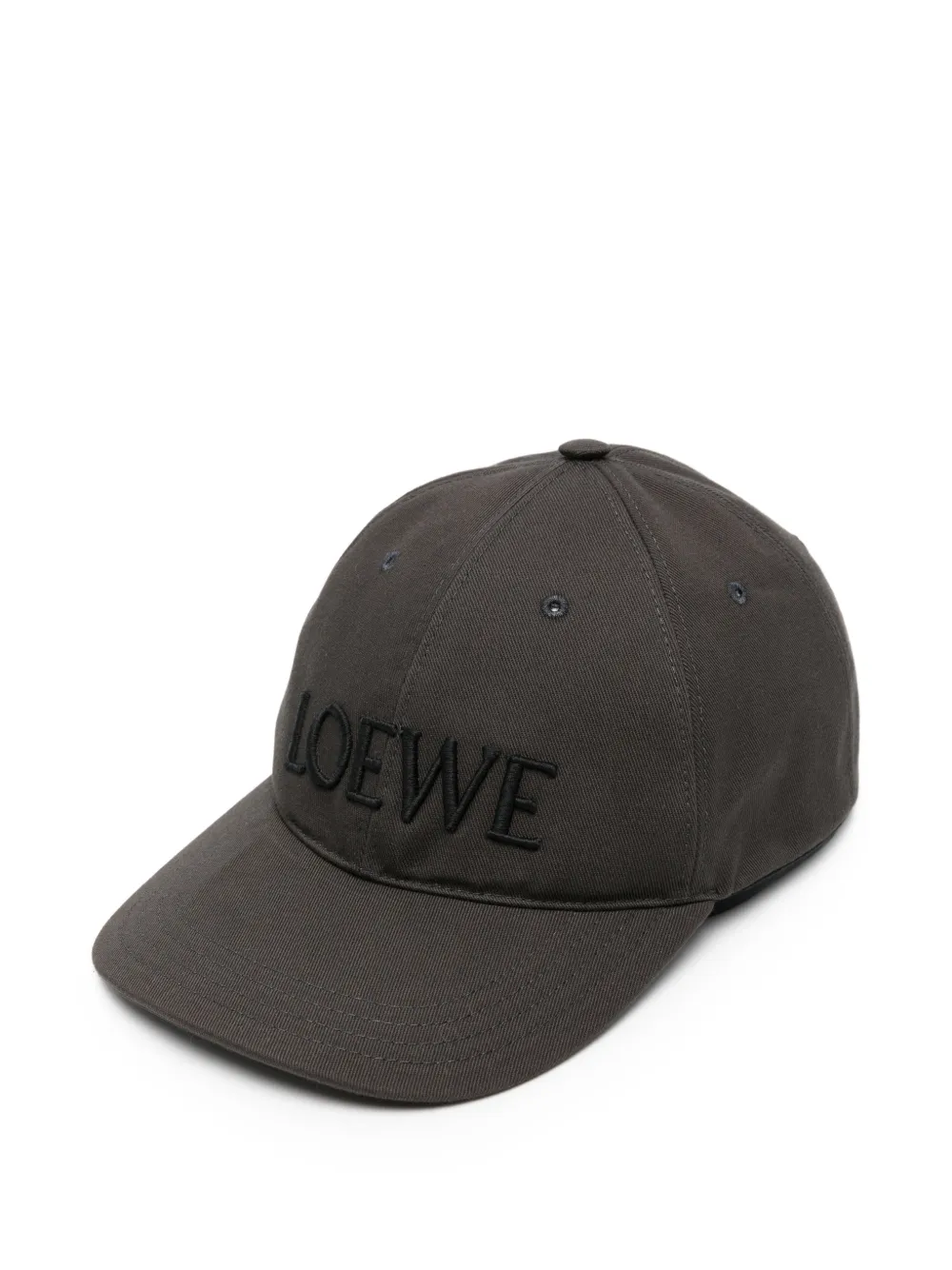 LOEWE x Louis Wain Futurist Cat baseball cap - Marrone