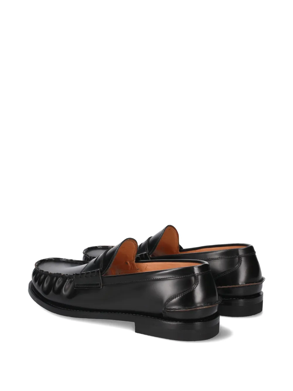 Premiata Leren loafers Zwart