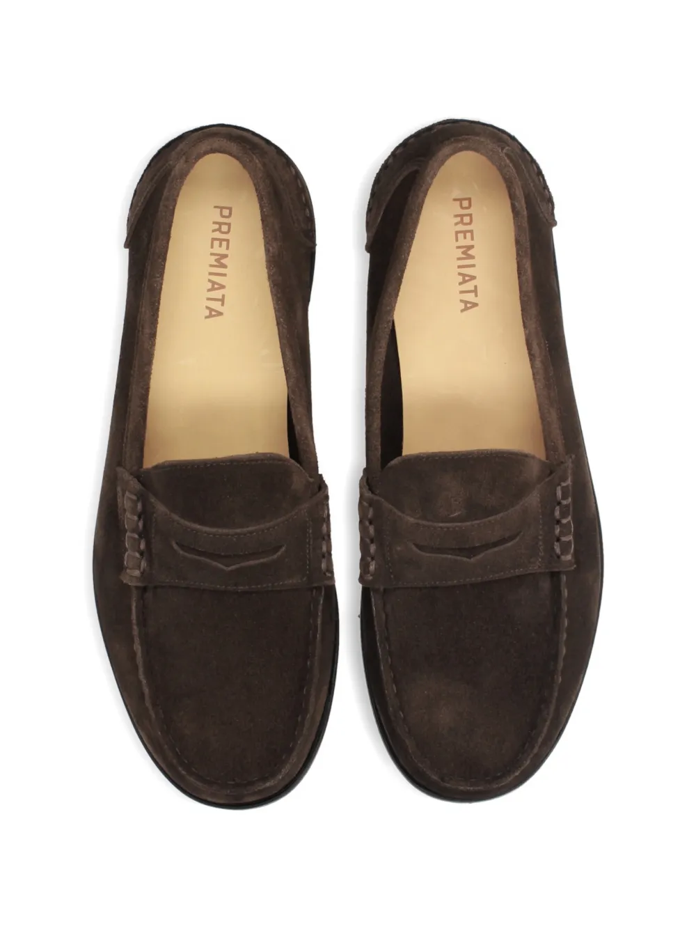 Premiata Suède loafers Bruin