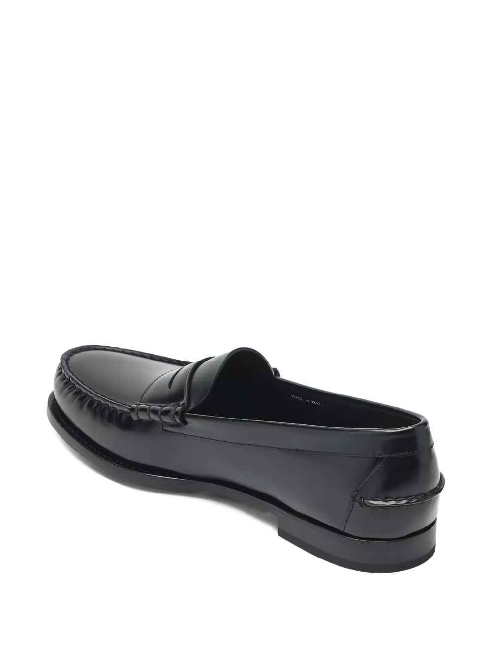 Church's Loafers met tonaal stiksel en penny bandje Zwart