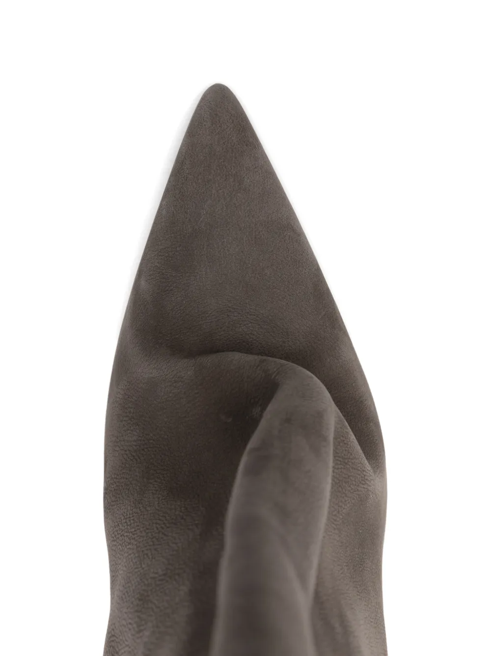 Rick Owens Laarzen met puntige neus Grijs