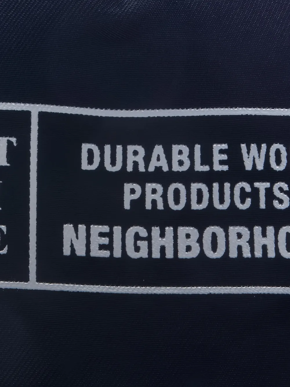 Neighborhood Pet met mesh logo Blauw