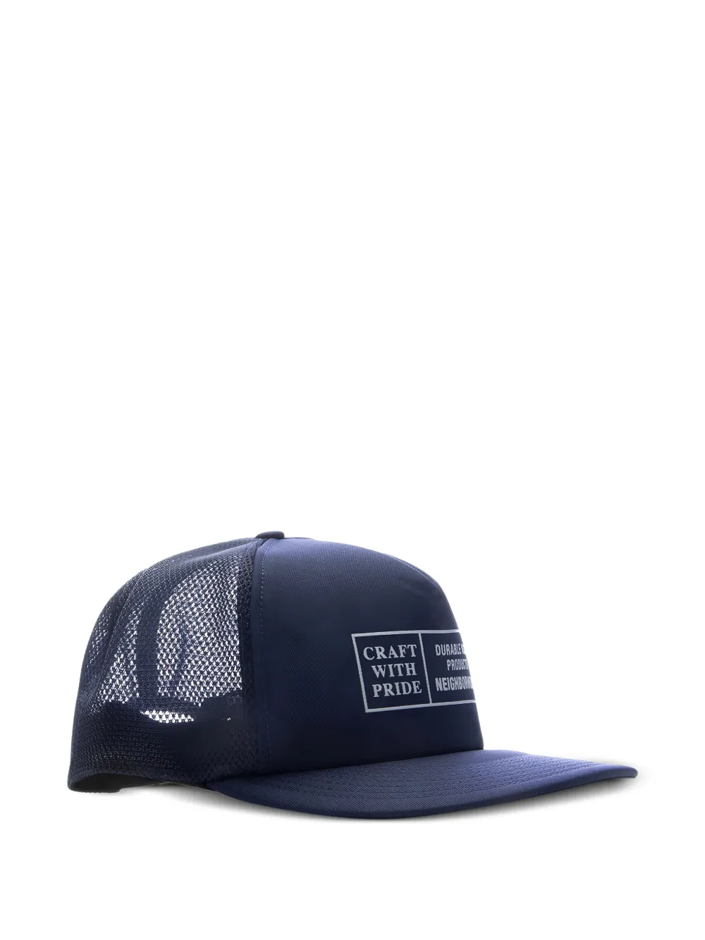  Neighborhood Mesh Logo Cap - Blue 