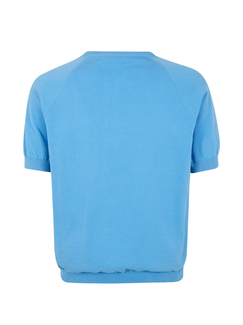  Aspesi Ribbed Short-sleeve T-shirt - Blue 