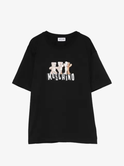 Moschino Kids teddy graphic T-shirt