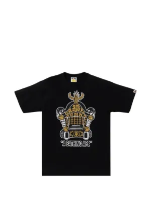 A BATHING APE® グラフィック Tシャツ | ブラック | FARFETCH JP