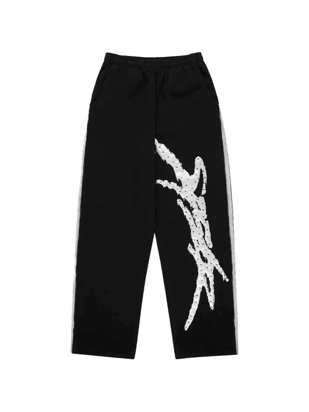 SP5DER screaming eagle track pants - Nero