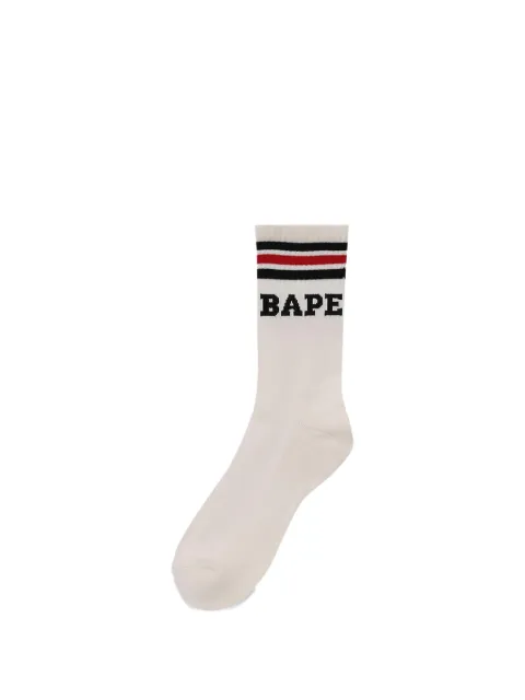A BATHING APE® stripe socks