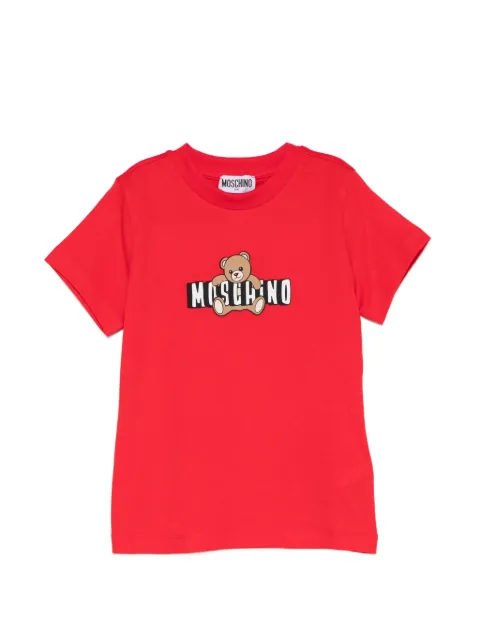 Moschino Kids teddy-print T-shirt
