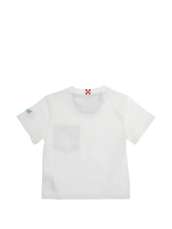 MC2 Saint Barth Kids ポケットディテール Tシャツ | ホワイト 