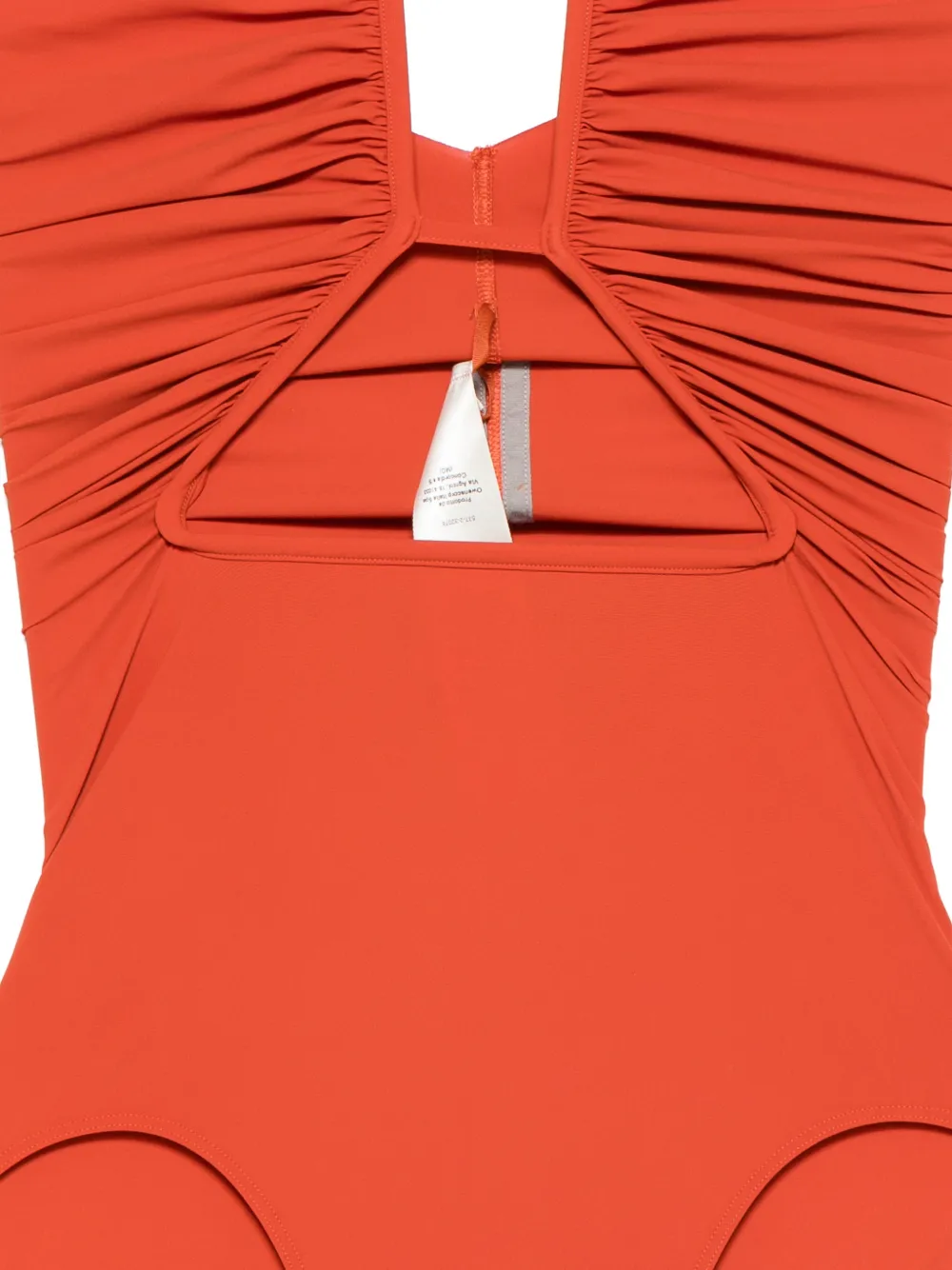  Rick Owens Orange Swimsuit 