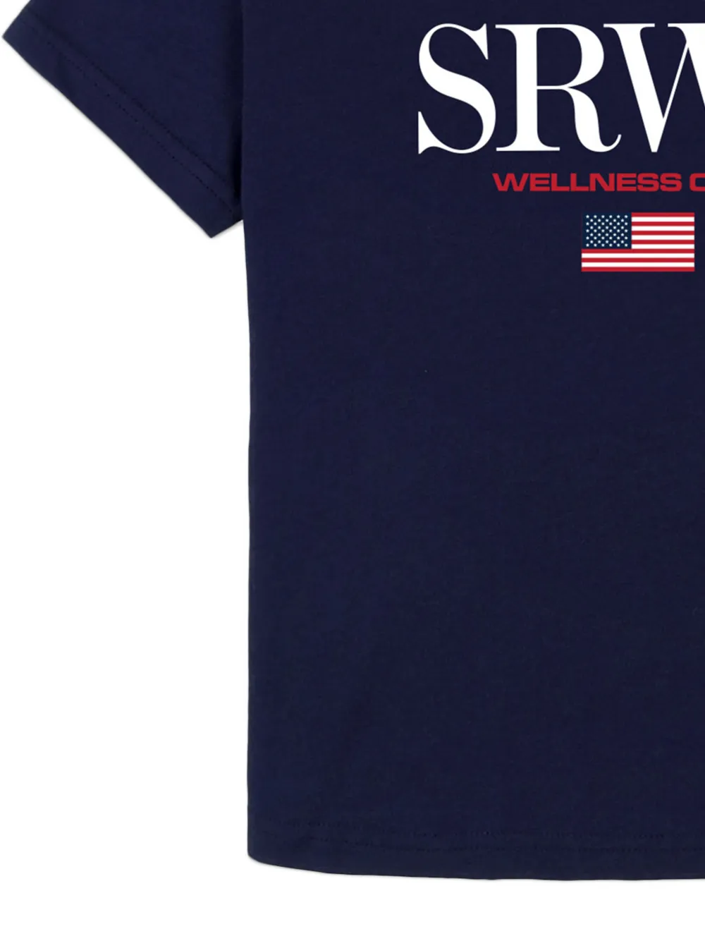 SPORTY & RICH KIDS SRWC T-shirt met print Blauw