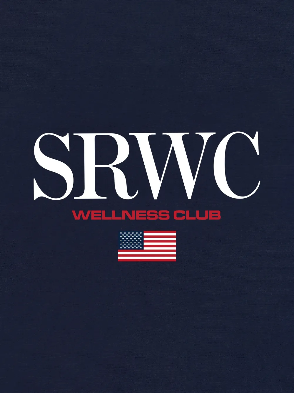 SPORTY & RICH KIDS SRWC T-shirt met print Blauw